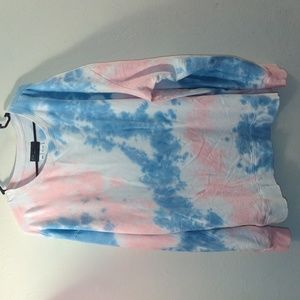 Cotton candy sweater